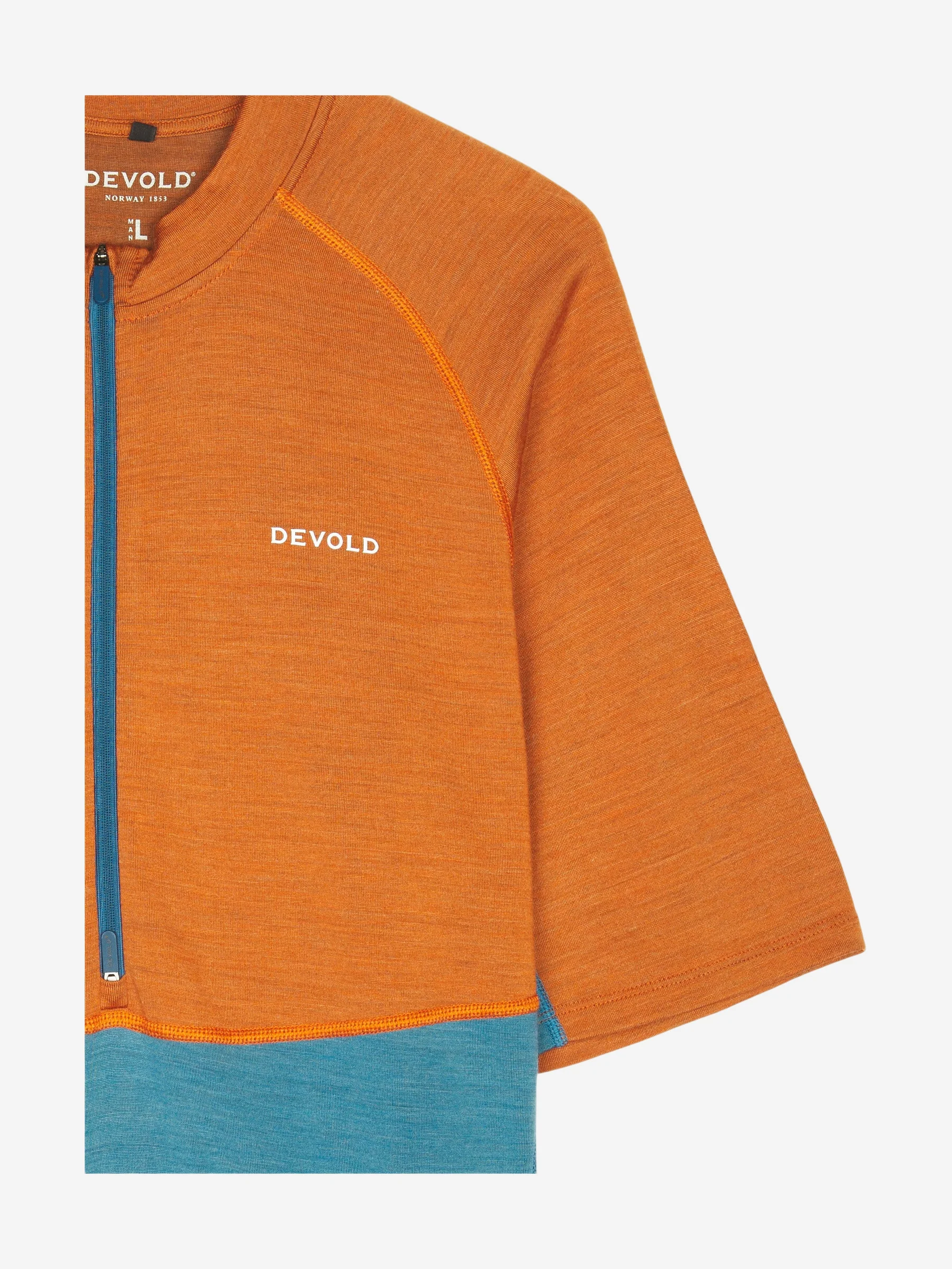 STANDAL MERINO TEE ZIP NECK MAN Radtrikot für Herren - Image 3